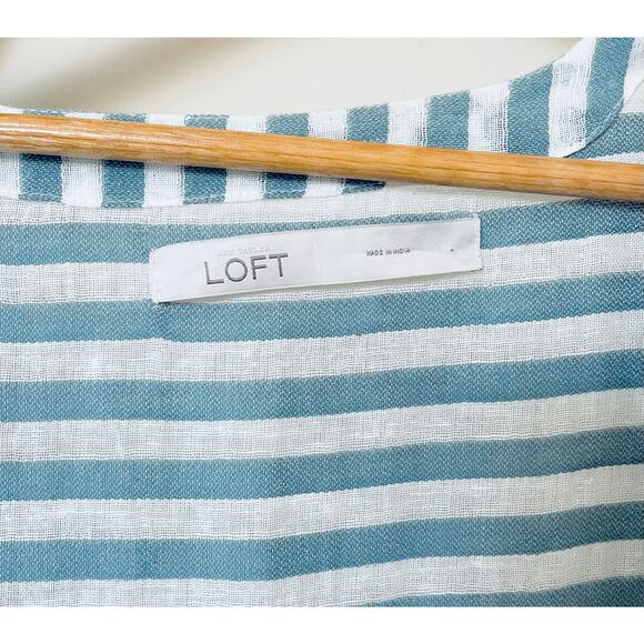 Ann Taylor Loft striped Cardigan  One Size - Picture 5 of 5